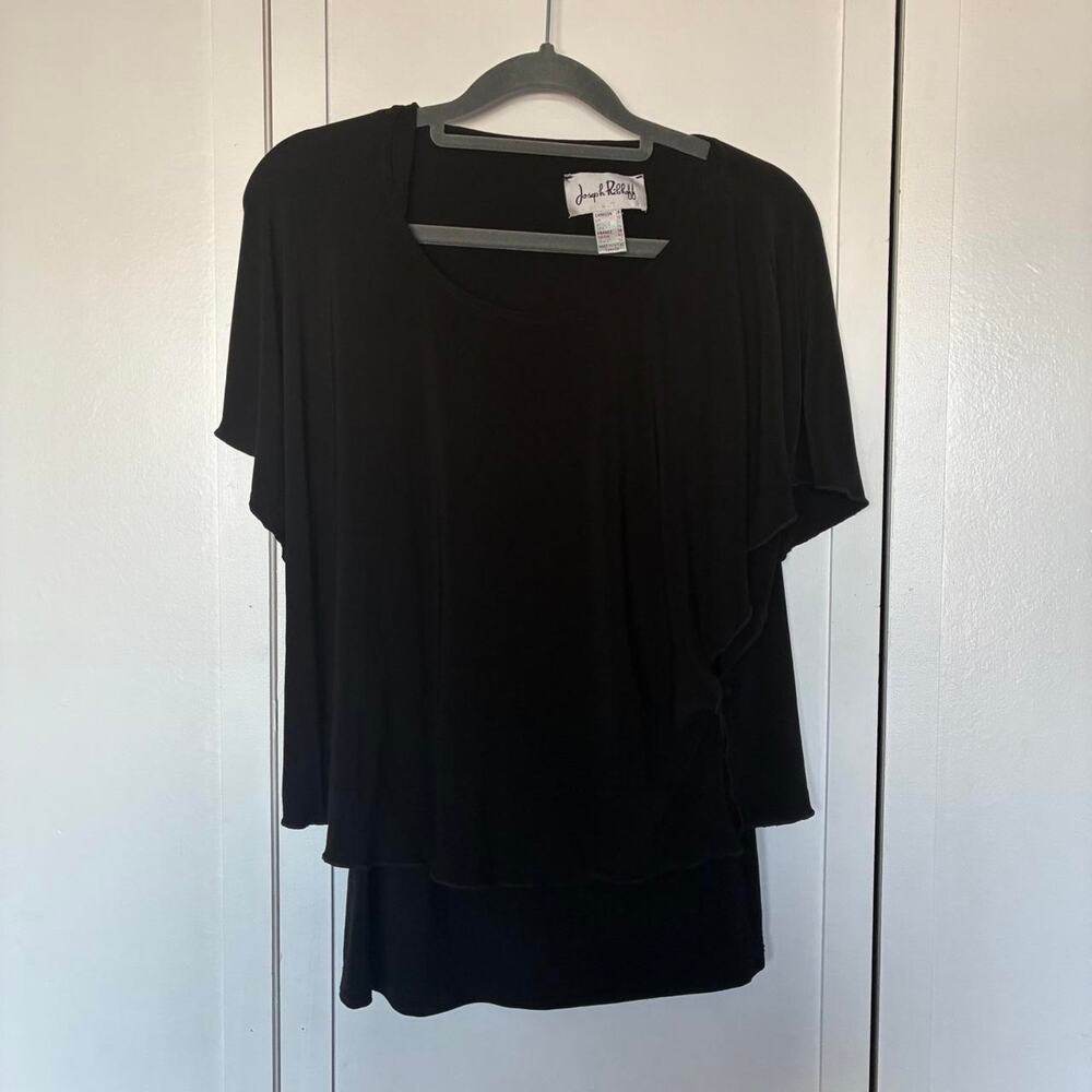 Joseph ribkoff black top with